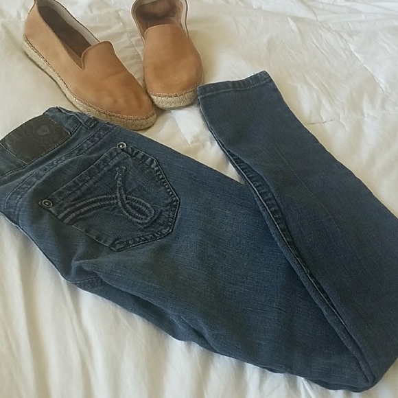 Jolt Denim Skinny Jeans Medium Wash - Picture 1 of 6